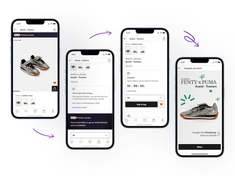 Technoretail - Zalando lancia l’esperienza di shopping su invito con Fenty x Puma 